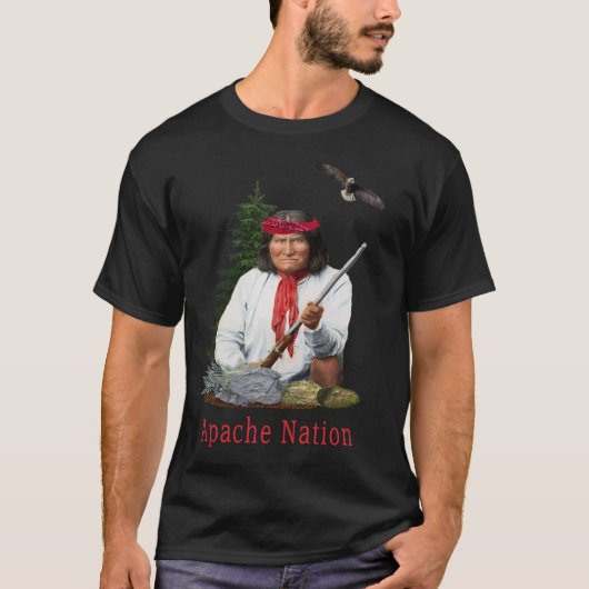 T-shirt Amérindien Apache (Devant)