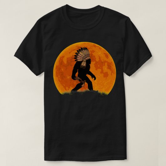 T-shirt Amérindien Bigfoot (Design devant)