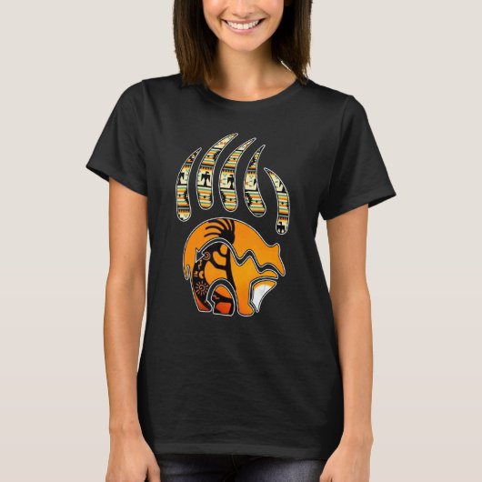 T-shirt amérindien kokopelli (Devant)
