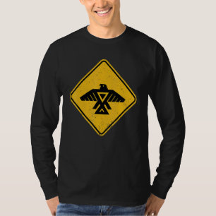 T-shirt Amérindien Pour Hommes Femmes Vintage Thunderbir
