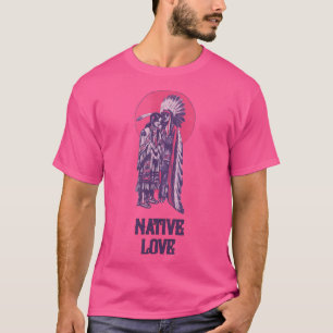 T-shirt amérindien sioux sitting bull