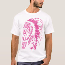 Amérindien Vintage en chef (Fuchsia)