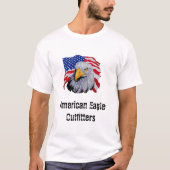 T-shirt Amérindiens Eagle (Devant)