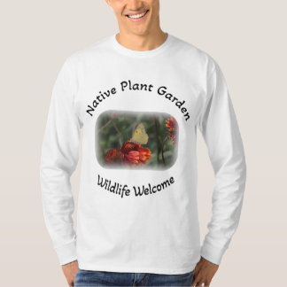 T-shirt Amérindiens plante jardin faune bienvenue