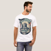 T-Shirt Amérique (Devant entier)