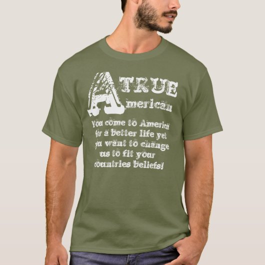 T-SHIRT AMÉRIQUE (Devant)