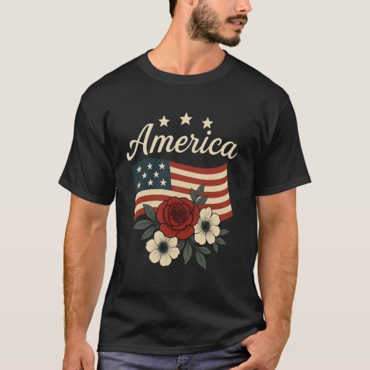 T-shirt Amérique (Devant)