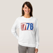 T-SHIRT AMÉRIQUE 1776  (Devant entier)
