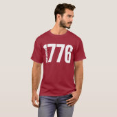 T-SHIRT AMÉRIQUE 1776  (Devant entier)