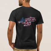 T-shirt Amérique 250 Drapeau Script Semiquincentennial Des (Dos)