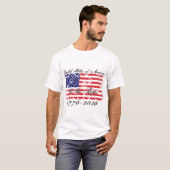 T-shirt Amérique 250 Nous le Peuple (Devant entier)