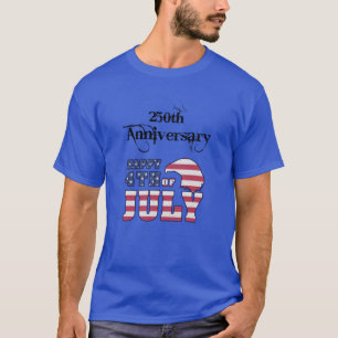 T-shirt Amérique 250 Style Patriotique
