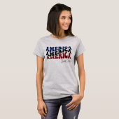 T-shirt Amérique depuis 1776 patriotique (Devant entier)