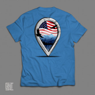 T-shirt Amérique, Destination Freedom Patriotique