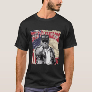 T-shirt Amérique du Golfe des États-Unis Salutation Trump