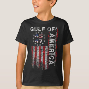 T-shirt Amérique du Golfe des États-Unis Salutation Trump 