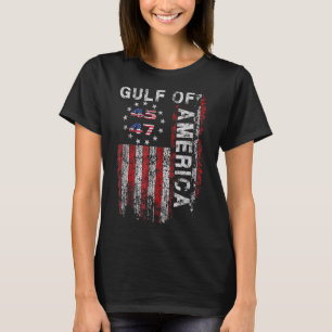 T-shirt Amérique du Golfe des États-Unis Salutation Trump