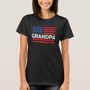 T-shirt Amérique en détresse Patriotic Graphisme grand-pèr