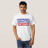 T-shirt Amérique hispanique pour Trump - Répub des électio (Devant entier)