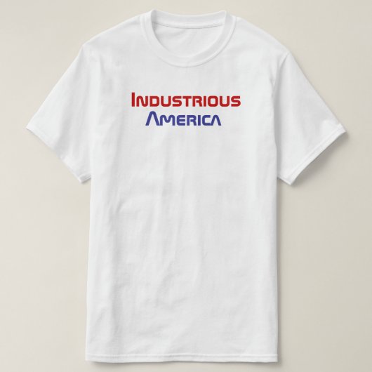 T-shirt Amérique industrielle (Design devant)