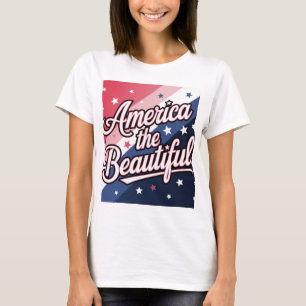 T-shirt Amérique Le Beau