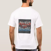 T-shirt Amérique Le Beau (Dos)