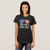 T-shirt Amérique Patriotique Usa Drapeau Temps Pour Un Meg (Devant entier)