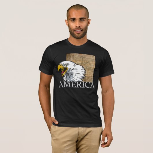 T-shirt Amérique - SRF (Devant entier)