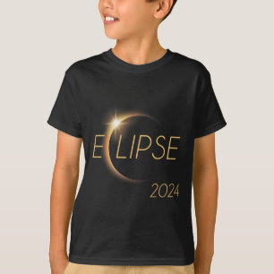 T-shirt Amérique Totalité 04 08 24 Total Éclipse Solaire 2