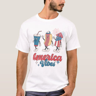 T-shirt Amérique Vibes