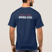 T-shirt Amérique vote 2024 (Dos)