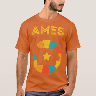 T-shirt Ames Iowa Vintage Souvenir dénudé 1