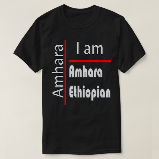 T-shirt Amhara  (Design devant)