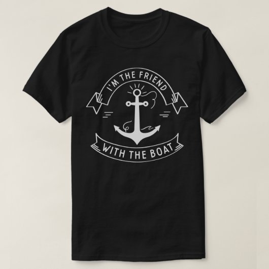 T-shirt Ami Avec Le Bateau 2 (Design devant)