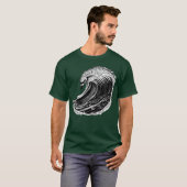 T-shirt ami Bird Wave (Devant entier)