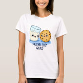 T-shirt Ami-Chip Buts Drôle Lait Cookies Pun (Devant)