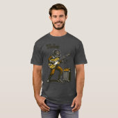 T-shirt ami commandant de l'espace alien Man or Astroman (Devant entier)