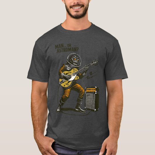 T-shirt ami commandant de l'espace alien Man or Astroman (Devant)