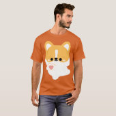 T-shirt Ami Corgi d'amour (Devant entier)