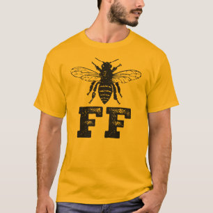 T-shirt Ami d'abeille pour toujours dans le noir