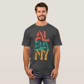 T-shirt ami d'Albanyographie (Devant entier)