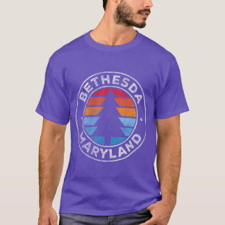 T-shirt ami de Bethesda Maryland Md 70S