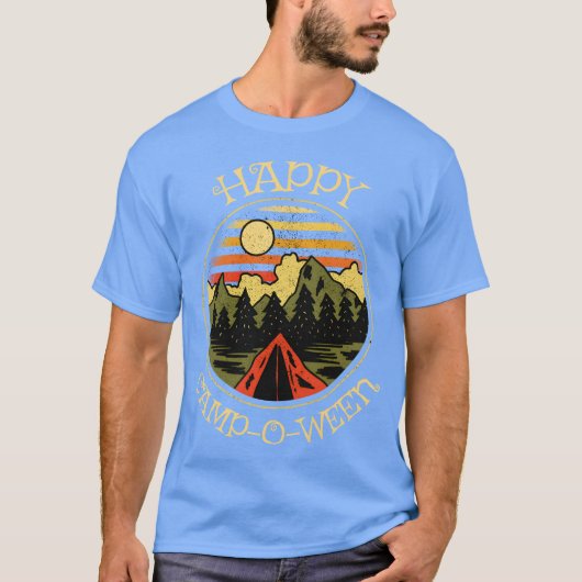 T-shirt Ami de camping (Devant)