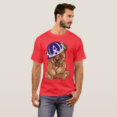 T-shirt ami de Hip Hop Bear (Devant entier)