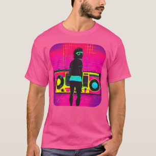 T-shirt ami de la culture rétro vintage iconique des année