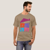 T-shirt Ami de la maison (Devant entier)