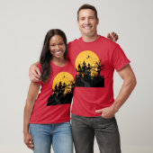 T-shirt ami de la maison halloween effrayant (Unisexe)