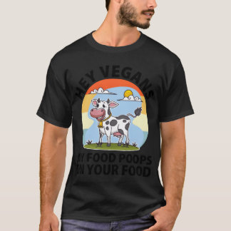T-shirt Ami de la nourriture végane