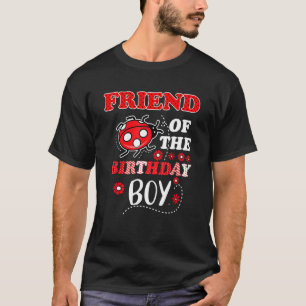 T-shirt Ami De L'Anniversaire Garçon Correspondant Famille