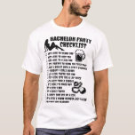 T-shirt ami de liste de contrôle d'enterrement de vie de<br><div class="desc">ami de liste de contrôle d'enterrement de vie de jeune garçon</div>
